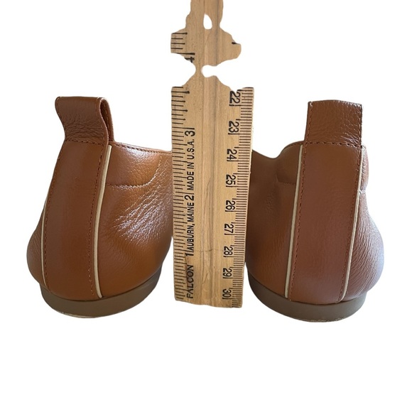 Everlane The Italian Leather Day Glove in Toasted Almond Ballet Flats Size 8 1/2 - Picture 11 of 13